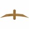 Ekena Millwork Bellingham Rough Sawn Timber Gable Bracket, Western Red Cedar, 48"W x 14"H x 4"D x 4"F, 7/12 Pitch GBW048X14X0404BEL00RWR - alternate 1
